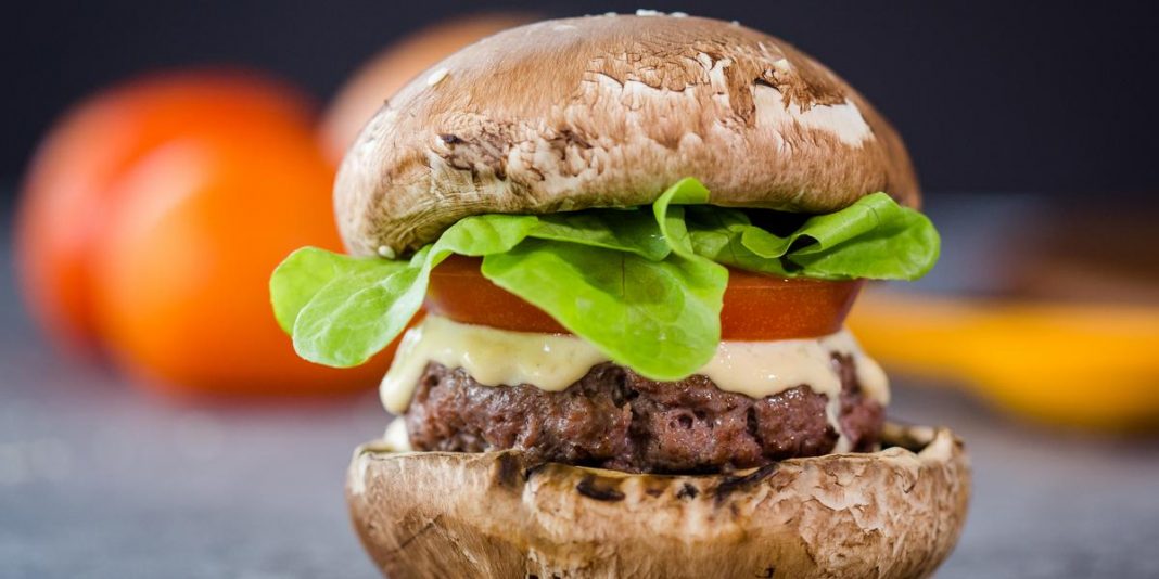 ¿Comerías una hamburguesas hecha a base de hongos?