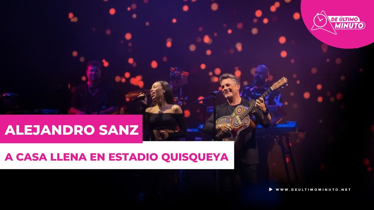 Alejandro Sanz deja “el alma al aire” en su reencuentro con el público dominicano - Noticias de hoy en República Dominicana | De Último Minuto