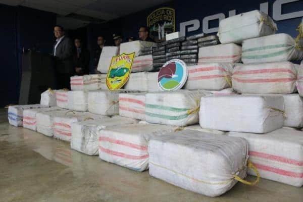 Incautan 294 kilos de cocaína en la costa noroeste de Puerto Rico