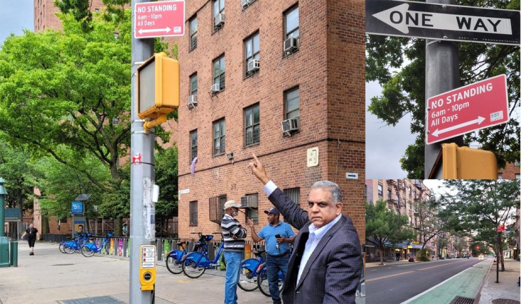 Comunitarios en el Bajo Manhattan piden revertir medida que prohíbe estacionarse en calles