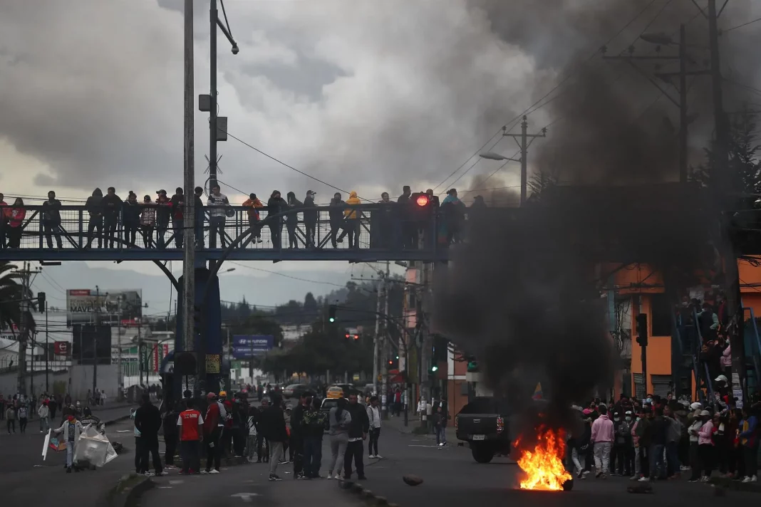 EEUU recomienda evitar viajes a Ecuador por las protestas y la delincuencia