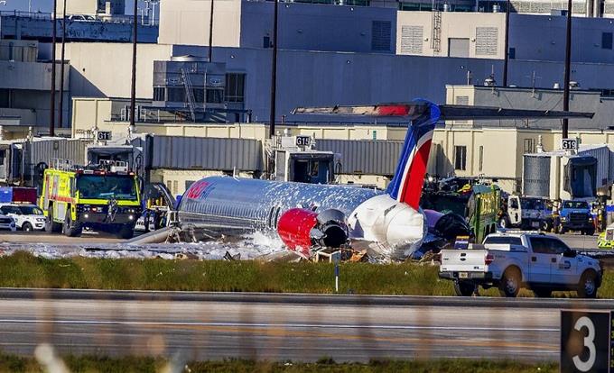 IDAC lamenta el accidente en Miami de avión que partió de Santo Domingo