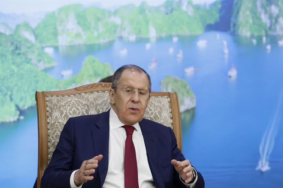 ministro de Exteriores ruso, Serguéi Lavrov