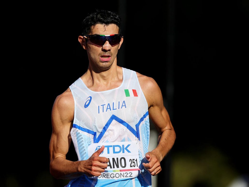 Massimo Stano primer campeón mundial de 35 km marcha