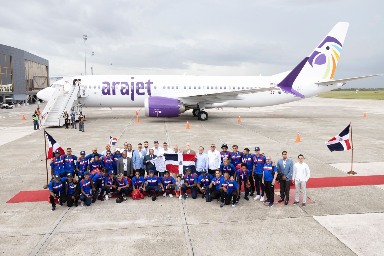Selección de Fútbol Sub 20 llega al país tras clasificar a los Olímpicos y Mundial FIFA
