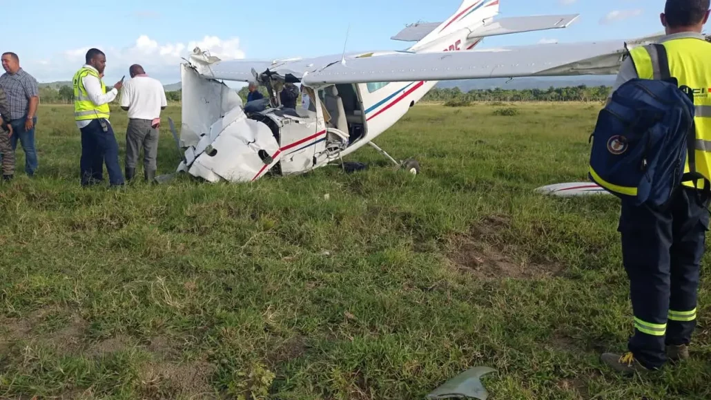 Avioneta accidentada en Puerto Plata no reportó emergencia