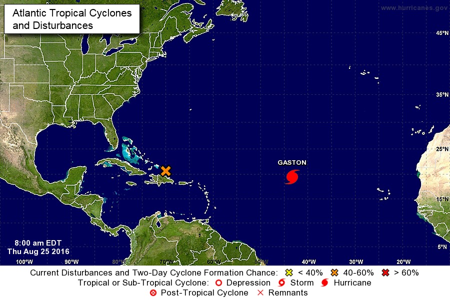 Se forma tormenta Gastón en el Atlántico mientras Fiona amenaza a Bahamas