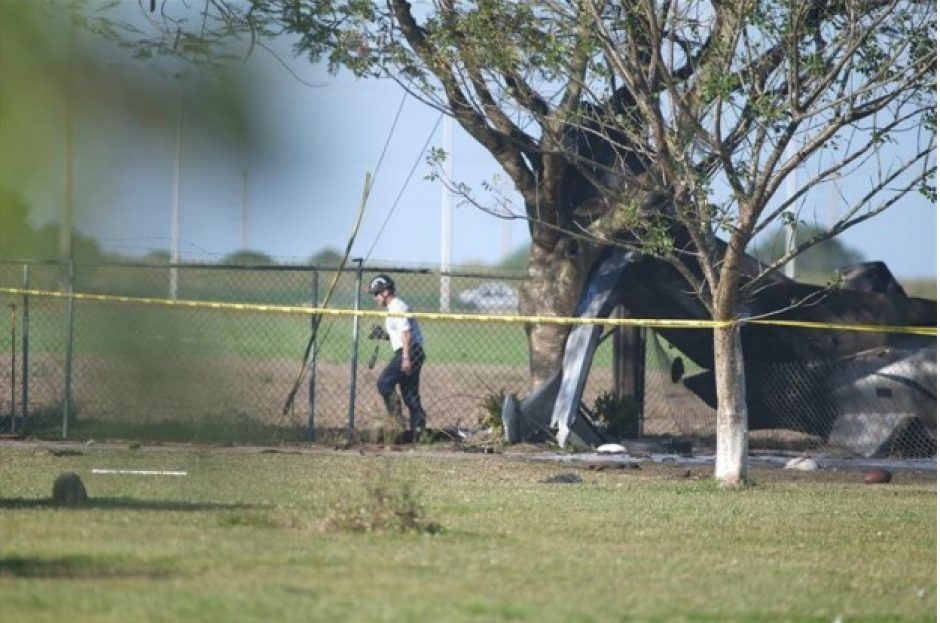 Accidente de avioneta en zona boscosa de Florida deja dos muertos