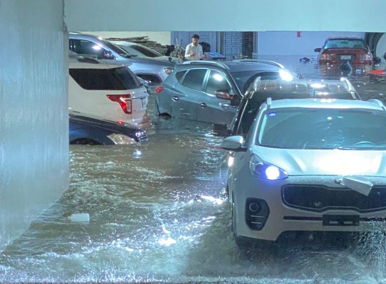 Inundaciones en Santo Domingo