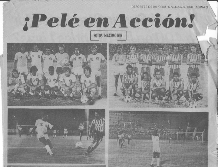 Año 1976, cuando Pelé, el rey del fútbol, visitó RD | De Último Minuto