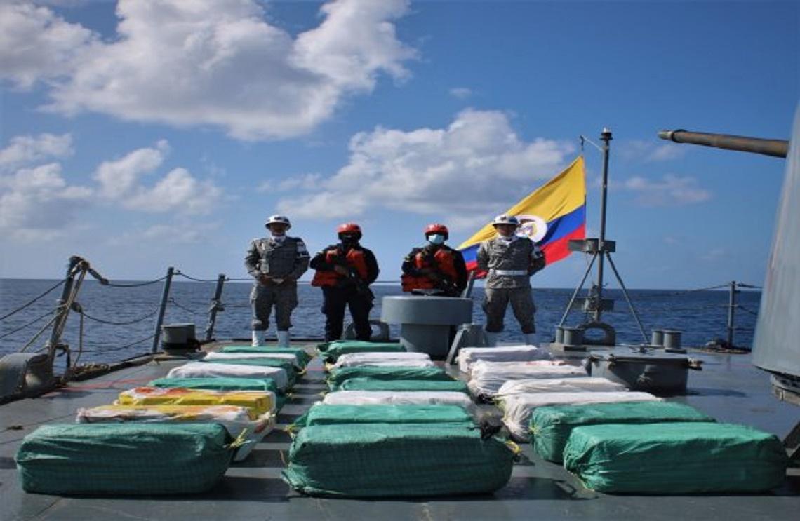 Autoridades colombianas incautan 583 kilos de cocaína en el Caribe - Noticias de hoy en República Dominicana | De Último Minuto