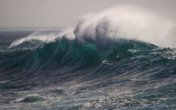 Oleaje permanece peligroso en la costa Atlántica