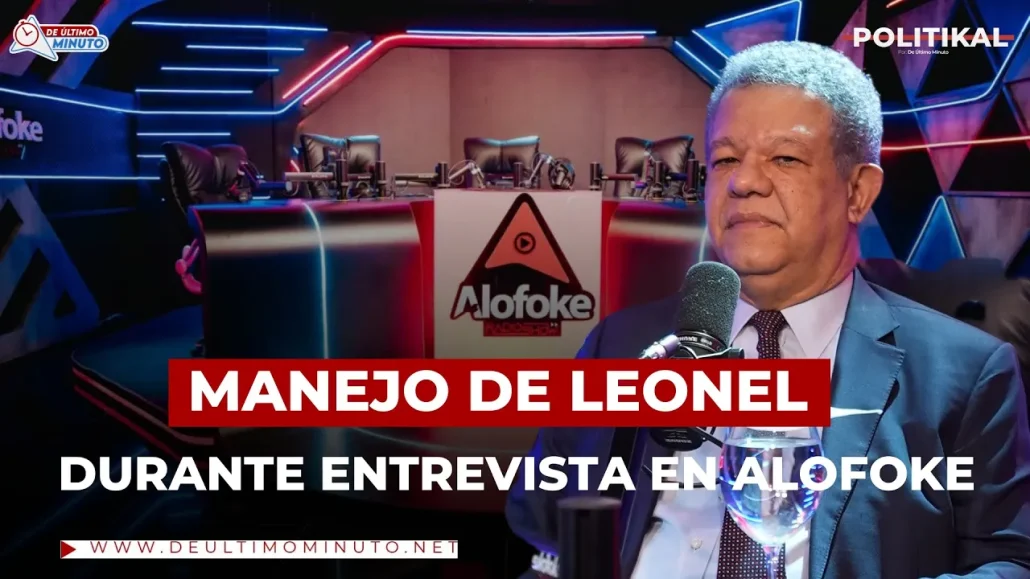 Actuación de Leonel durante entrevista en Alofoke Radio Show | Politikal - Noticias de hoy en República Dominicana | De Último Minuto