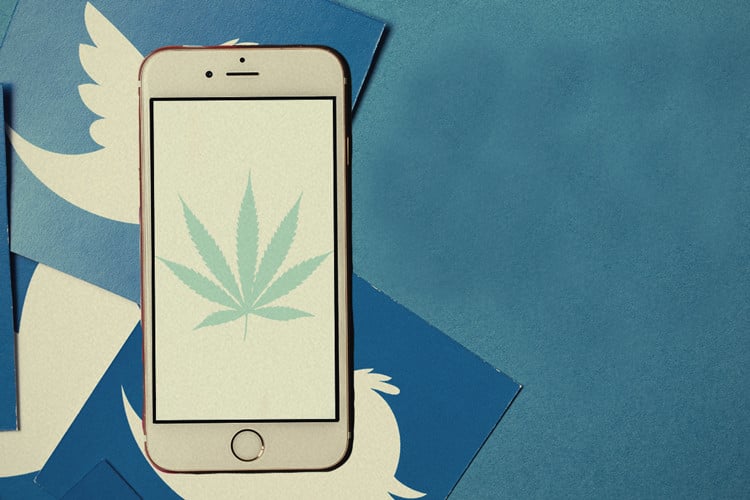 Twitter se convierte primera plataforma en permitir anuncios de marihuana