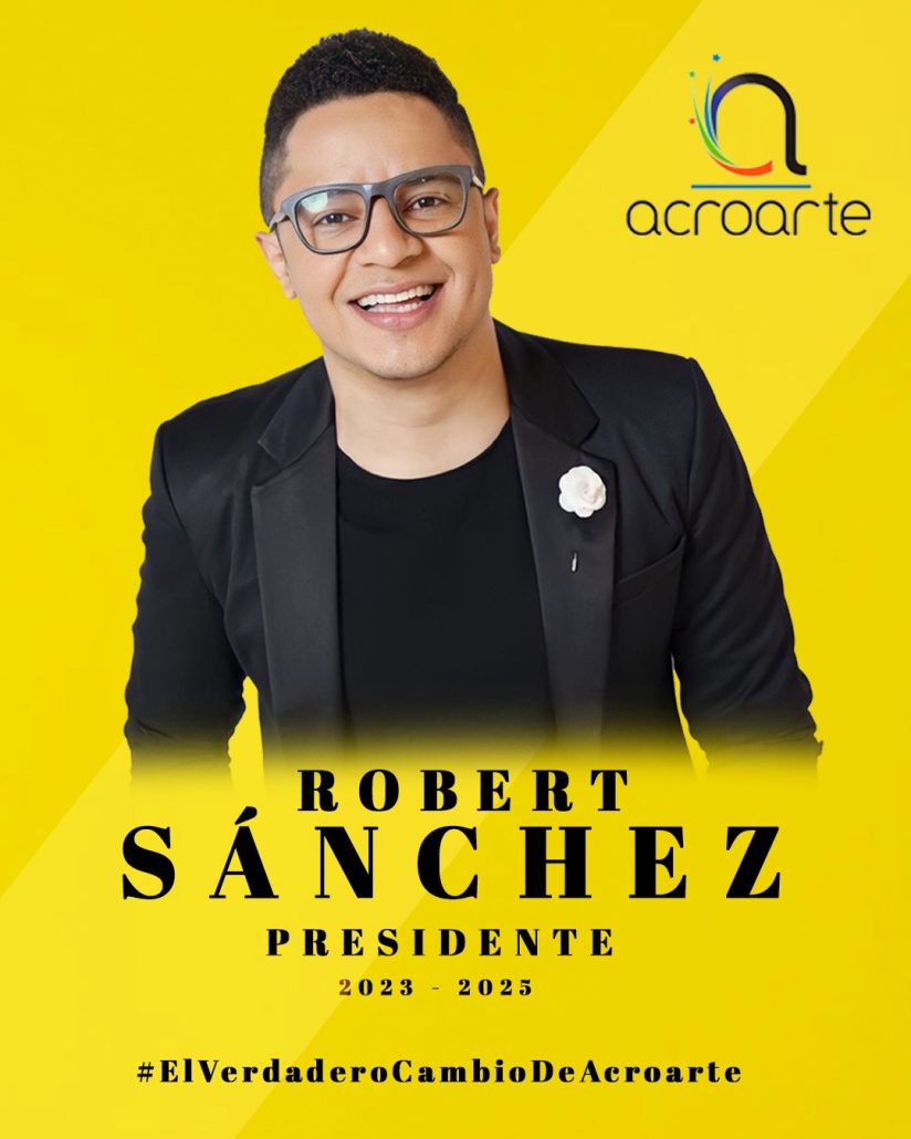 Robert Sánchez aspira presidir Acroarte