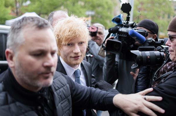 Jurado absuelve a Ed Sheeran por la acusación de plagio a Marvin Gaye