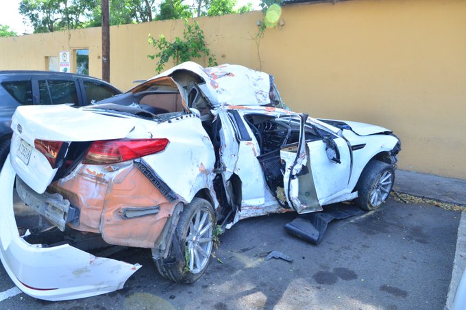 Dos fallecidos y dos heridos tras accidente de tránsito en Santiago