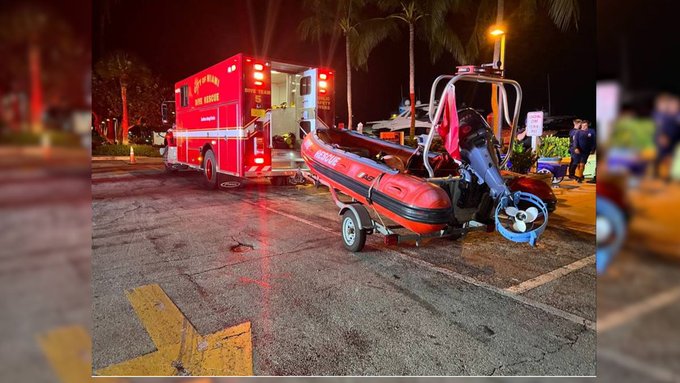 Accidente marítimo que deja un muerto obliga al cierre temporal del Puerto de Miami