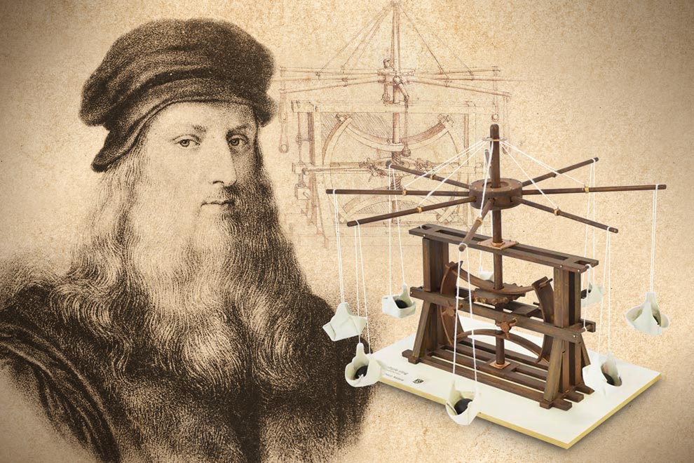 Inventos de hace 500 años de Leonardo da Vinci cobran vida por universitarios suizos