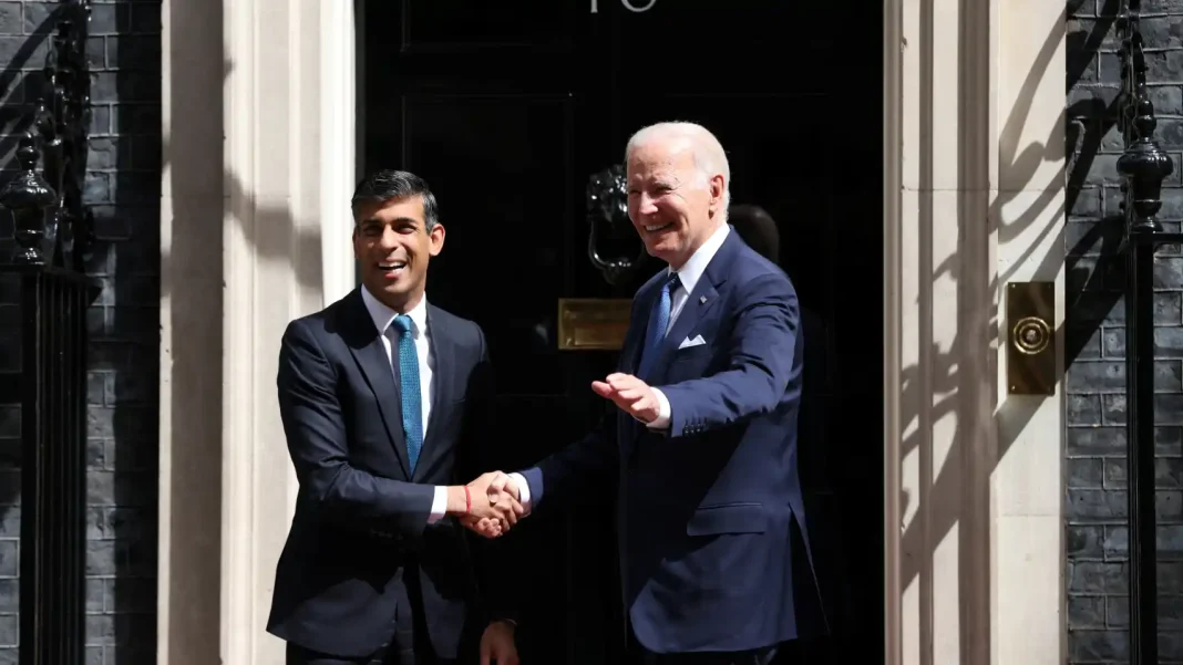Biden tomará el té con el rey Carlos III en Londres