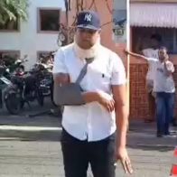 Acusado de doble homicidio se entrega a la Policía Nacional alegando lesiones - Noticias de hoy en República Dominicana | De Último Minuto