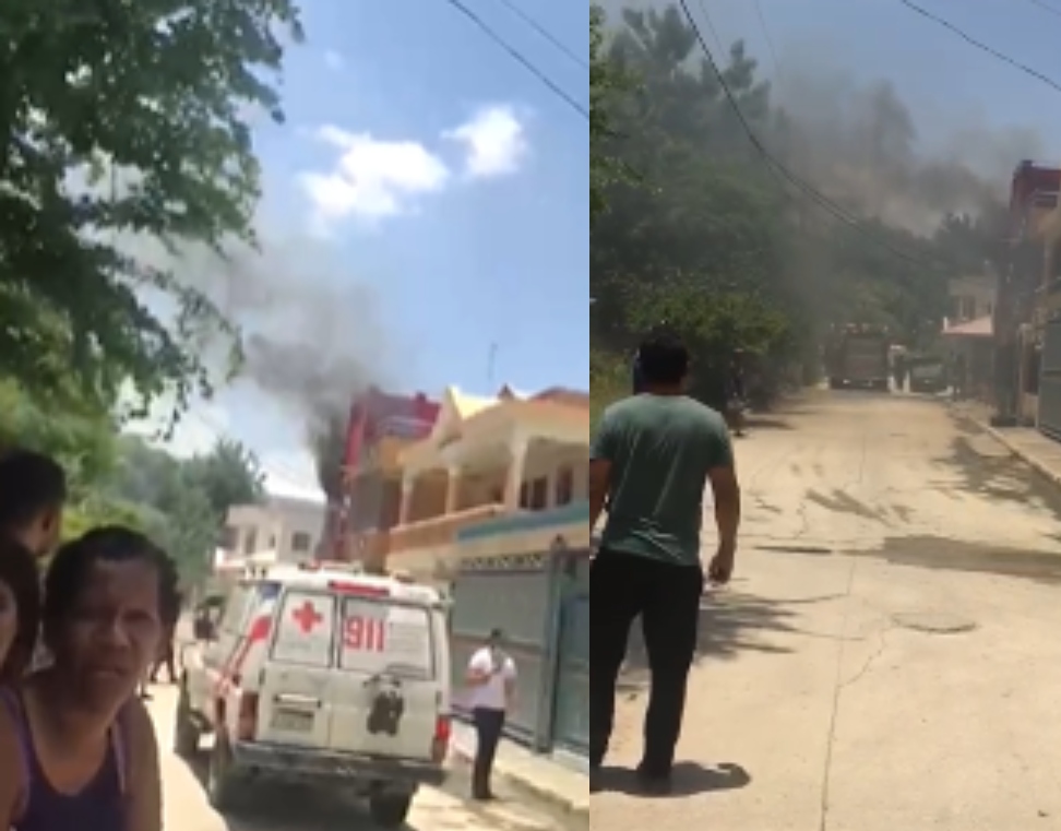 Varios niños quedan atrapados durante un incendio en Santiago