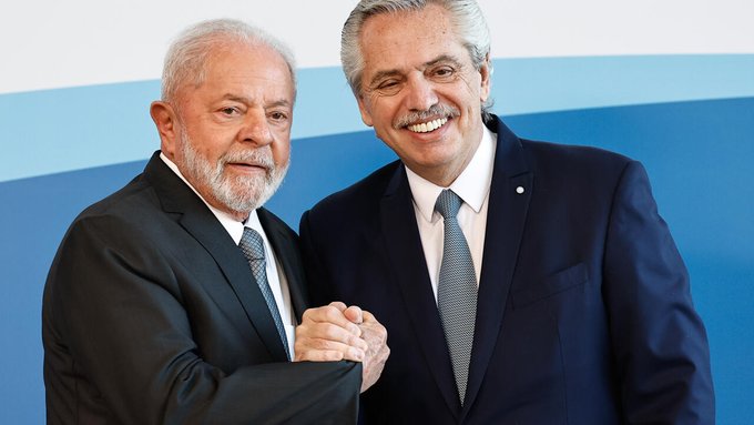 Lula asume la presidencia del Mercosur de manos de Alberto Fernández