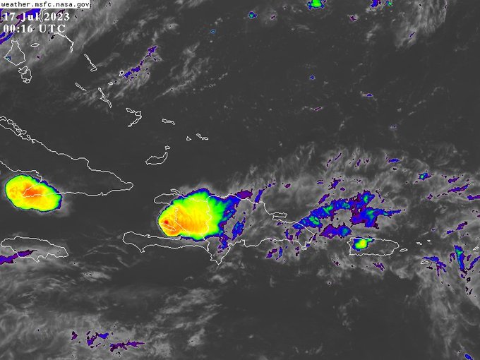 Onda tropical estará generando lluvias esta tarde y noche