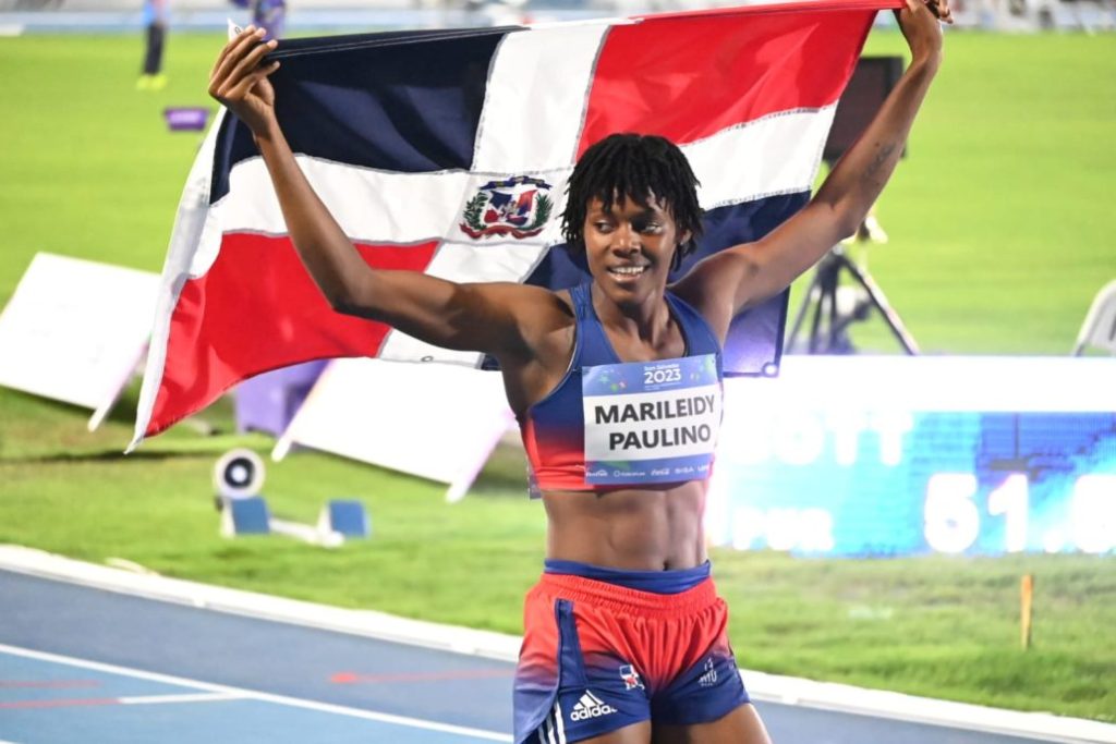 Marileidy Paulino rompe récord Centroamericano y gana oro en los 400