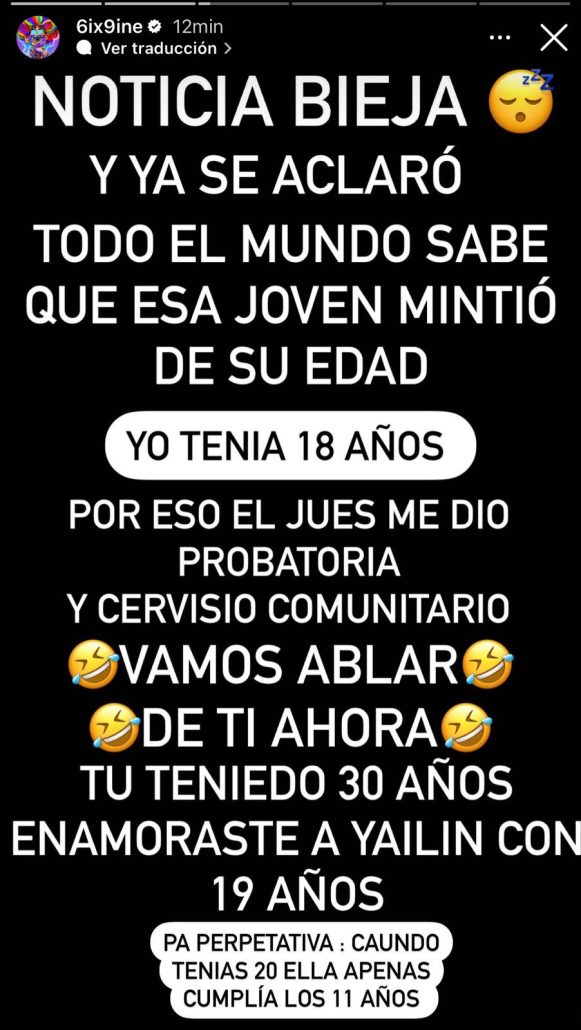 Tekashi acusa a Anuel de golpear a Yailin durante su embarazo | 7 | Tekashi acusa a Anuel de golpear a Yailin durante su embarazo - Noticias de hoy en República Dominicana | De Último Minuto