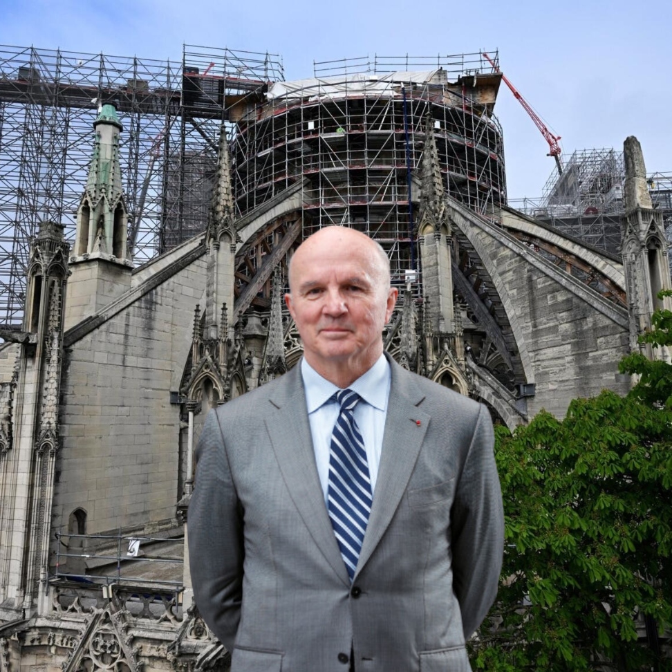 Muere accidentalmente el responsable de la reconstrucción de catedral Notre Dame