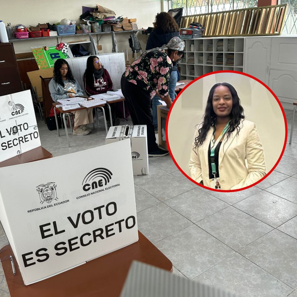 Elecciones en Ecuador se desarrollan de forma normal, afirma observadora dominicana