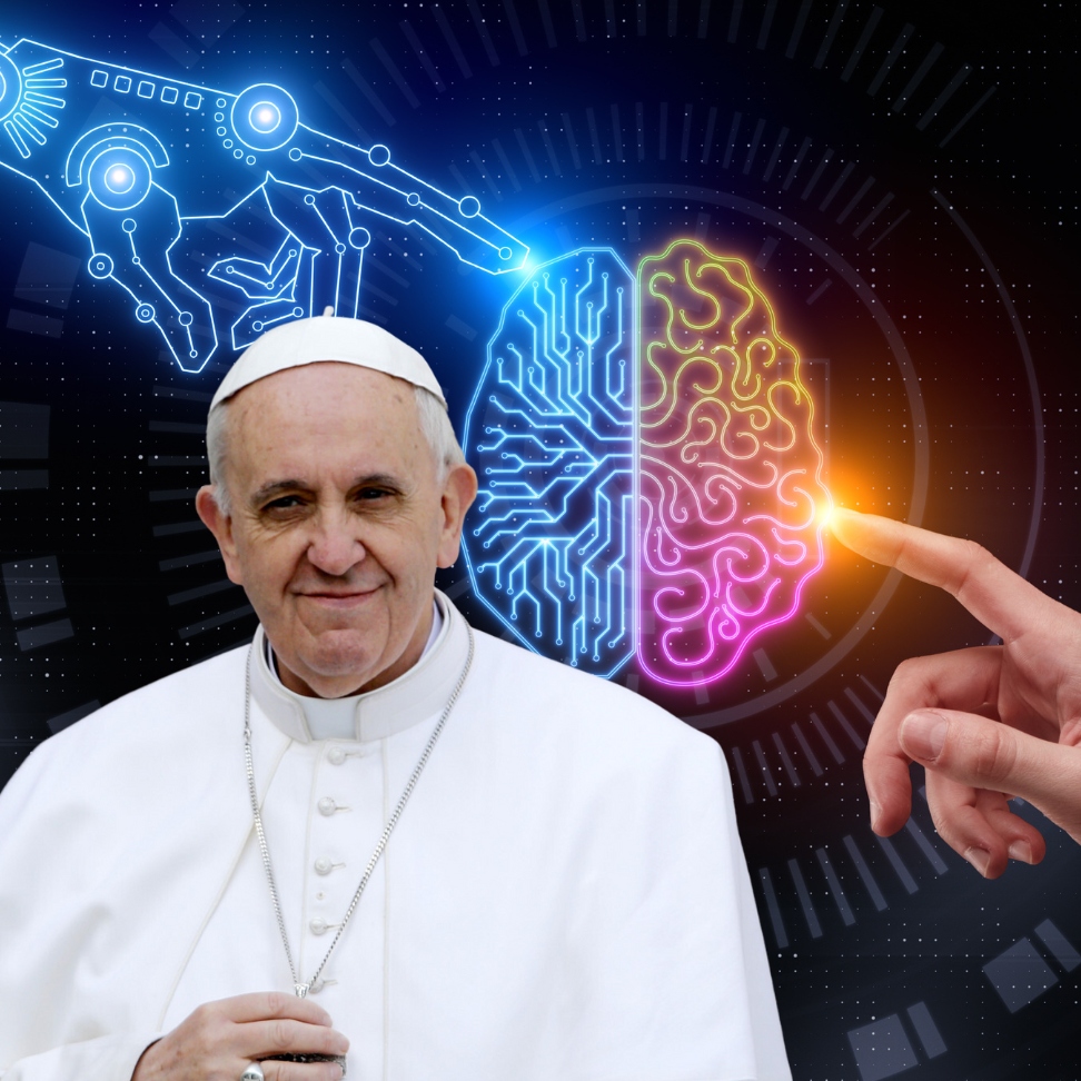 El papa pide que Inteligencia Artificial se use 