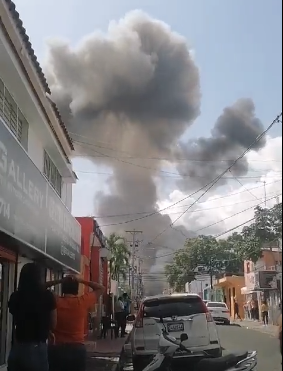 Se registra fuerte explosión en una panadería en San Cristóbal