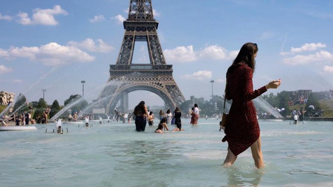 Ola de calor en el sur de Francia se agudiza con temperaturas hasta más de 40 grados