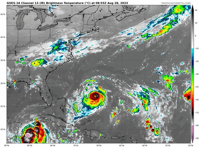 Franklin es el primer huracán de categoría mayor de 2023 en el Atlántico