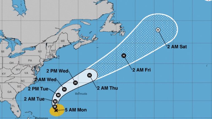 Bermudas se prepara para la llegada del huracán Franklin aunque prevé que se debilite