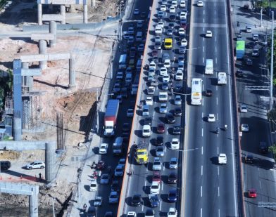 En imágenes: Así está el tránsito en la autopista Duarte este viernes | De Último Minuto