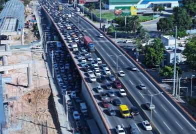 En imágenes: Así está el tránsito en la autopista Duarte este viernes | De Último Minuto