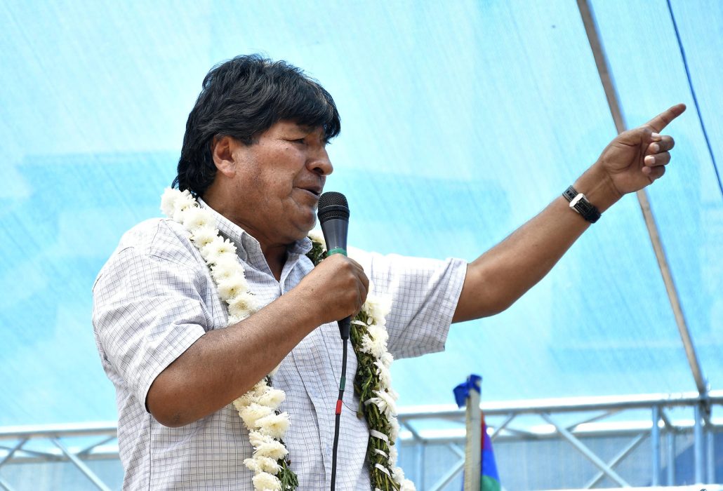 Evo Morales afirma gobierno de Bolivia protege al narcotráfico