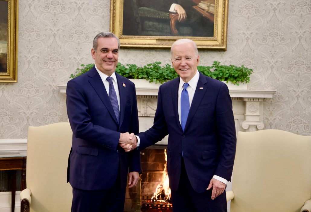 Inicia reunión de los presidentes Joe Biden y Luis Abinader