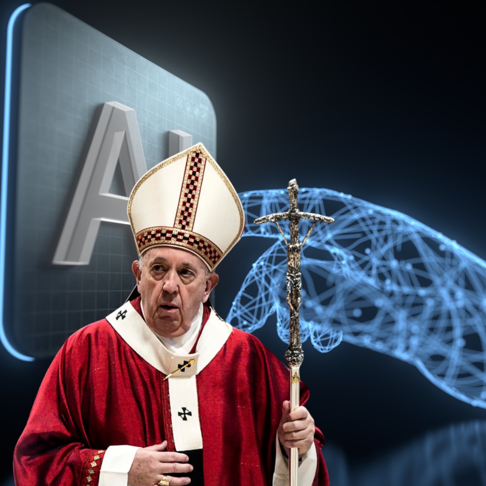 El papa advierte de que la inteligencia artificial amenaza con sustituir el trabajo humano