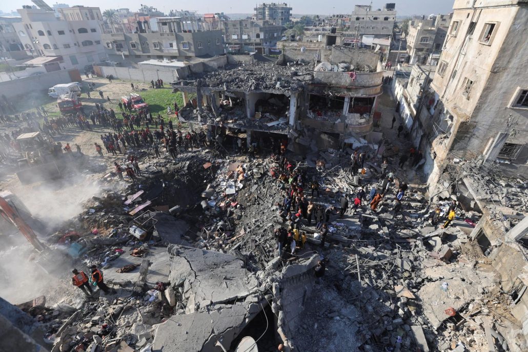 Más de 200 muertos en la Franja de Gaza por ataques israelíes en última jornada