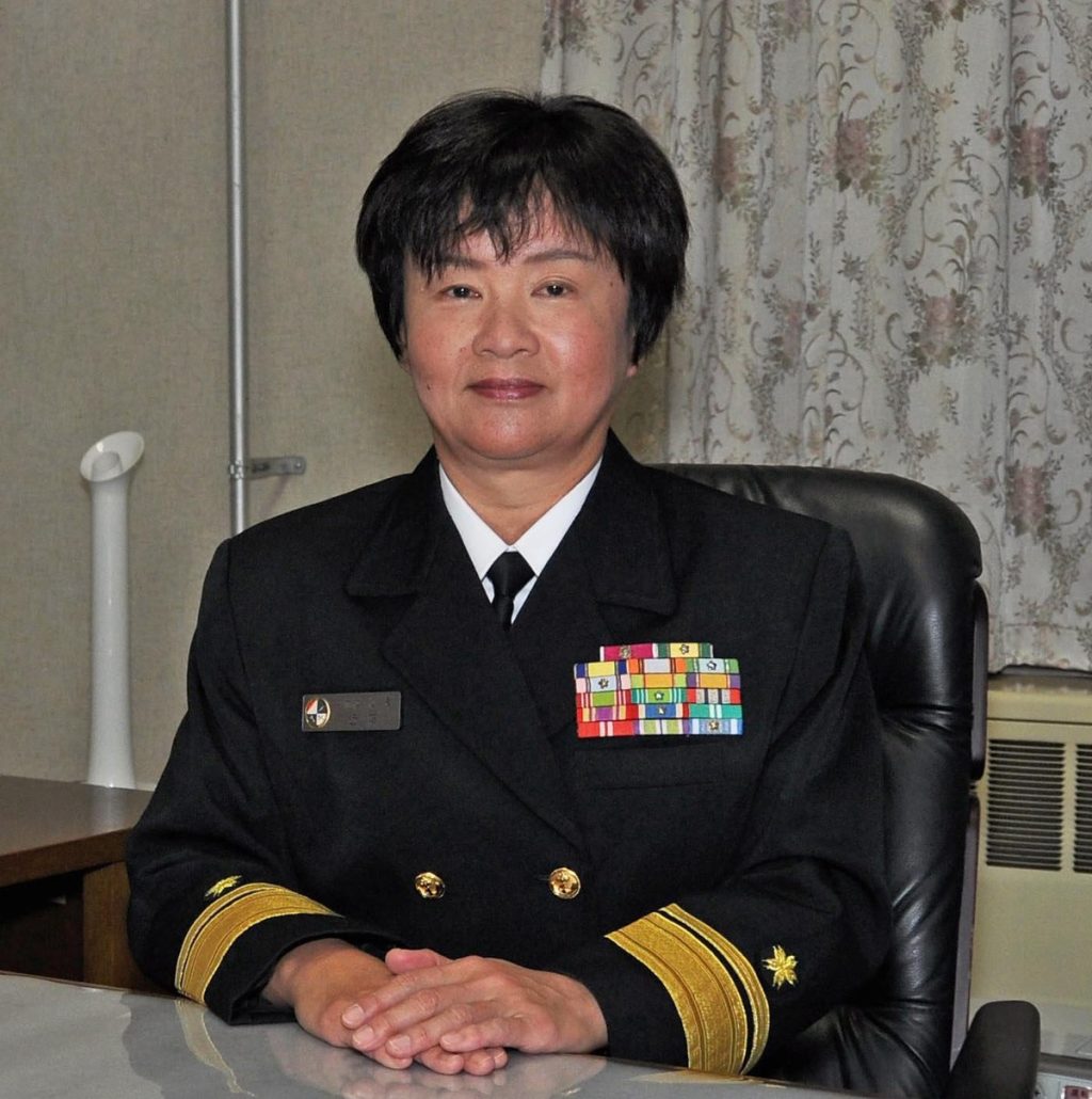 Japón designa por primera vez a una mujer como almirante de su Armada