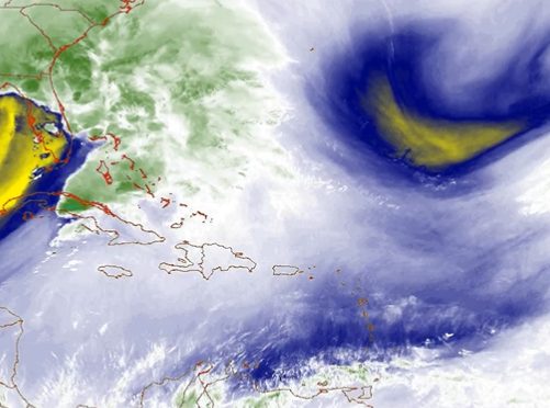 Vaguada y sistema frontal provocarán lluvias en las próximas 24 horas