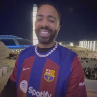 Lirico invitado por el Barça a un partido de fútbol en Barcelona - Noticias de hoy en República Dominicana | De Último Minuto