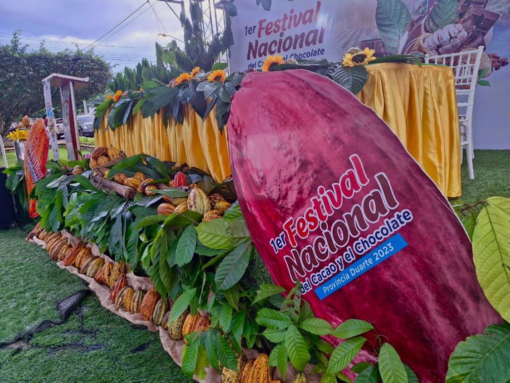 1er Festival Nacional del Cacao y del Chocolate 2023 en Pimentel provincia Duarte