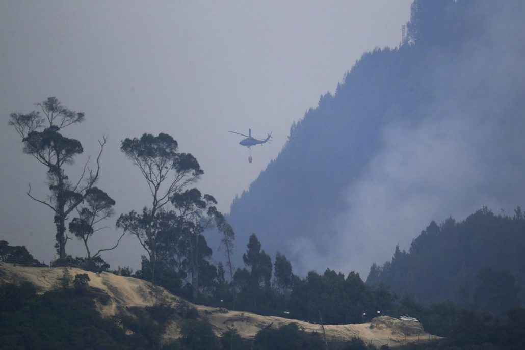 Autoridades ambientales de Colombia afirman son 17 los incendios activos