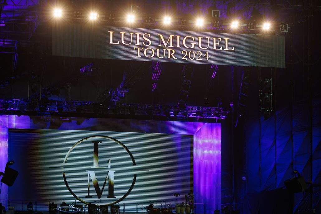 PAV Events iluminó el Estadio Olímpico para el inolvidable concierto de Luis Miguel