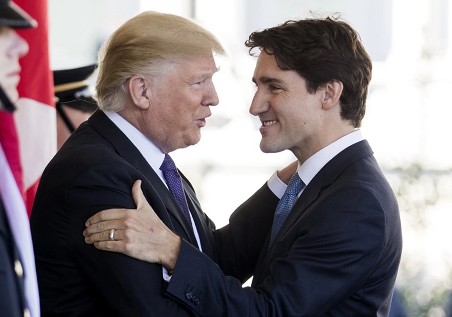 Trudeau y Trump